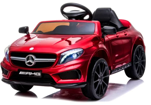 Mercedes GLA45 WIŚNIOWY  Lakierowany, EVA Skóra