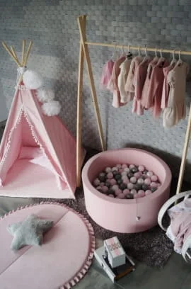 Namiot  Tipi różowy  dla dziewczynki  twojadzidzia.jpg