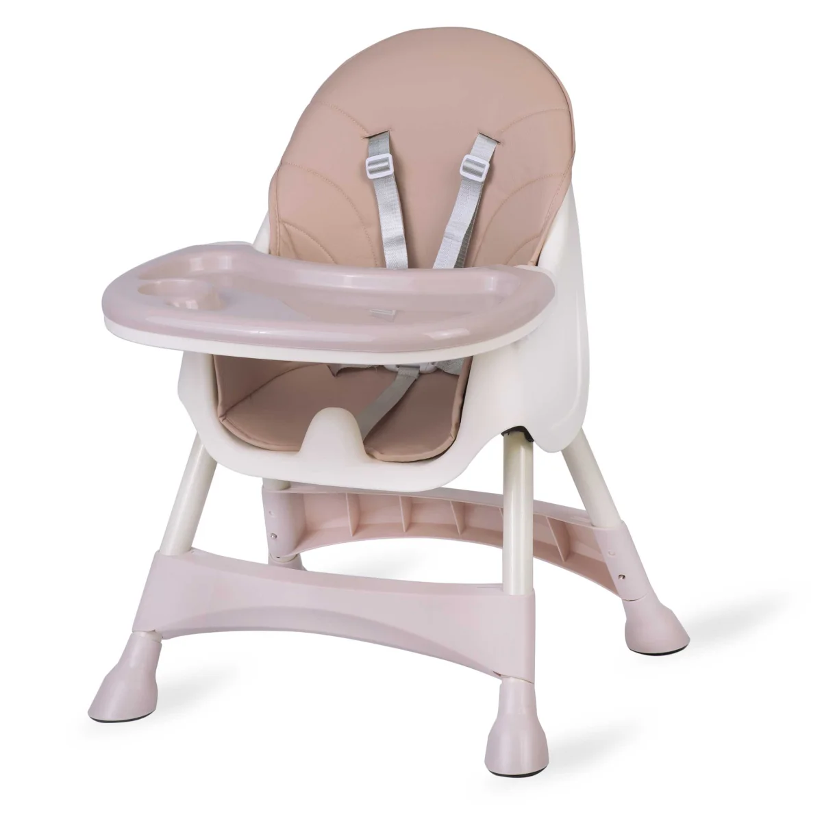 Krzesełko do karmienia ze stolikiem Milo różowe