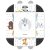 Mata interaktywna edukacyjna 100 x 100 cm Boho Ricokids