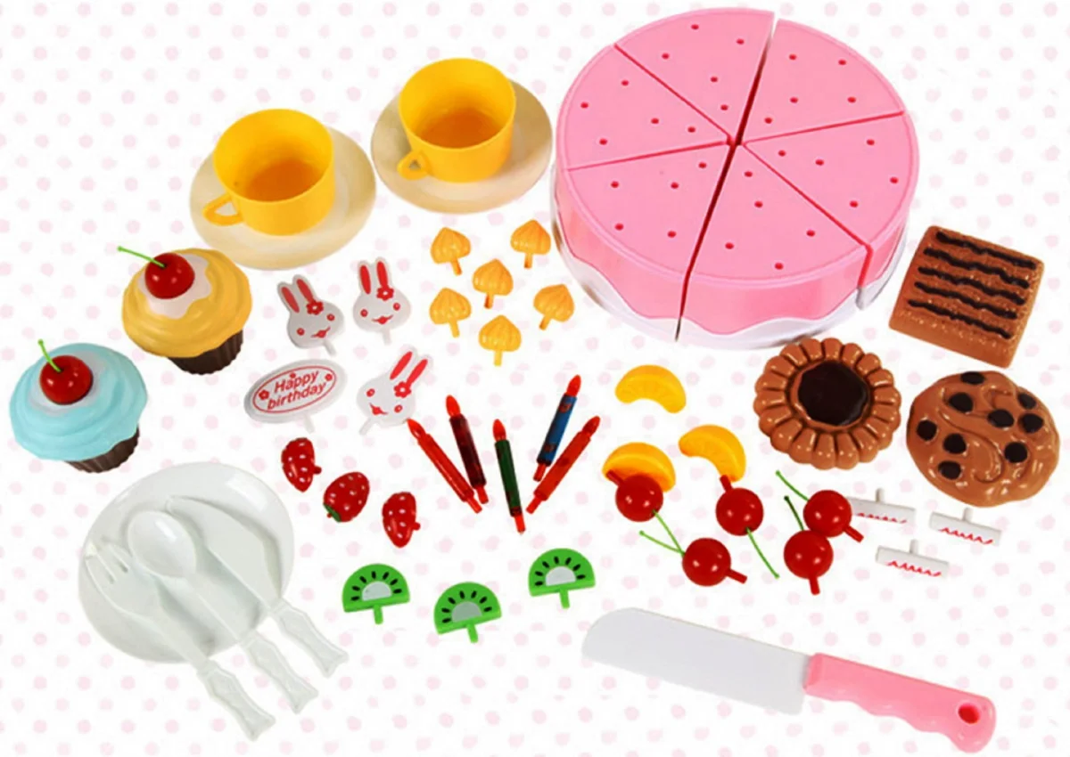 Tort urodzinowy na rzepy dla dziewczynki