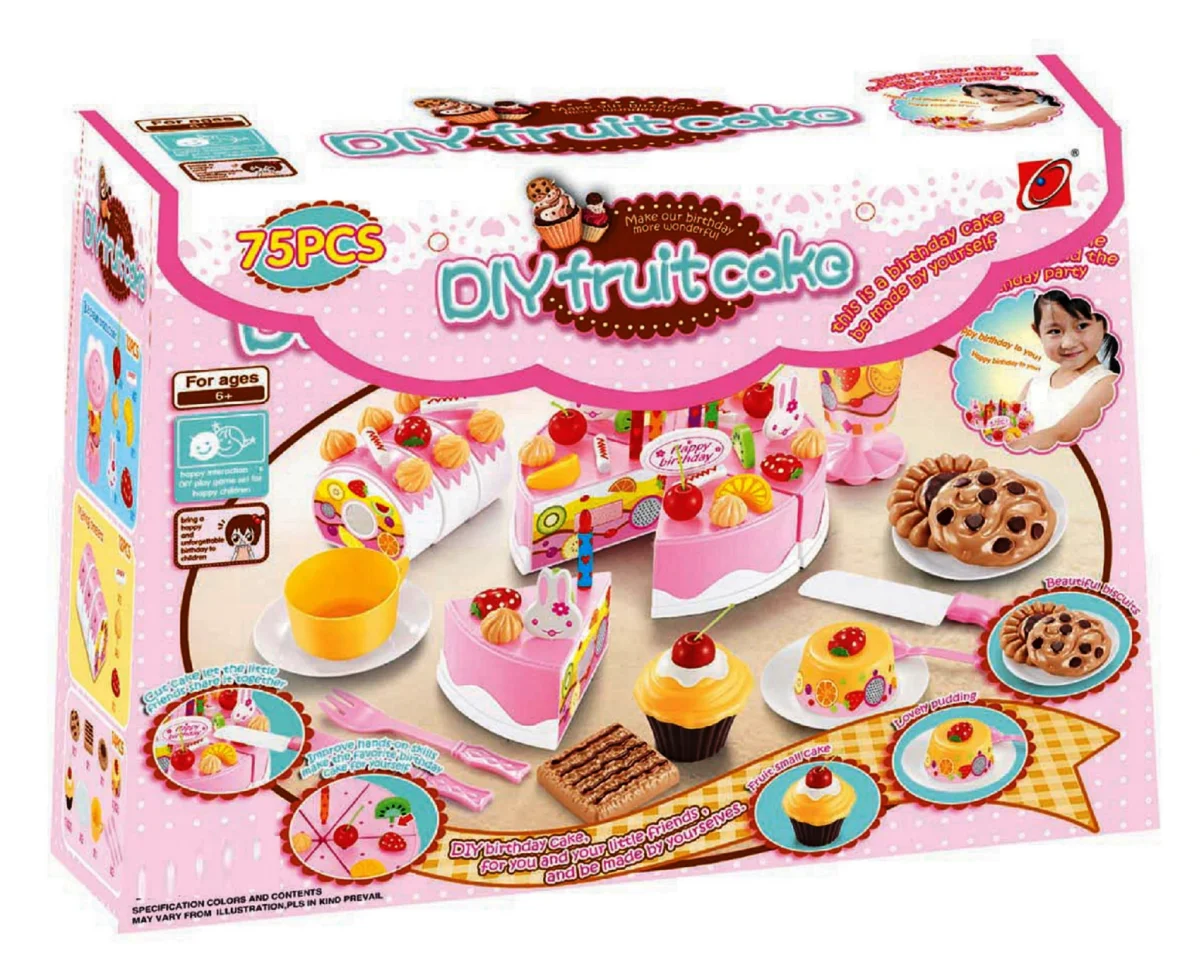 Tort urodzinowy na rzepy dla dziewczynki