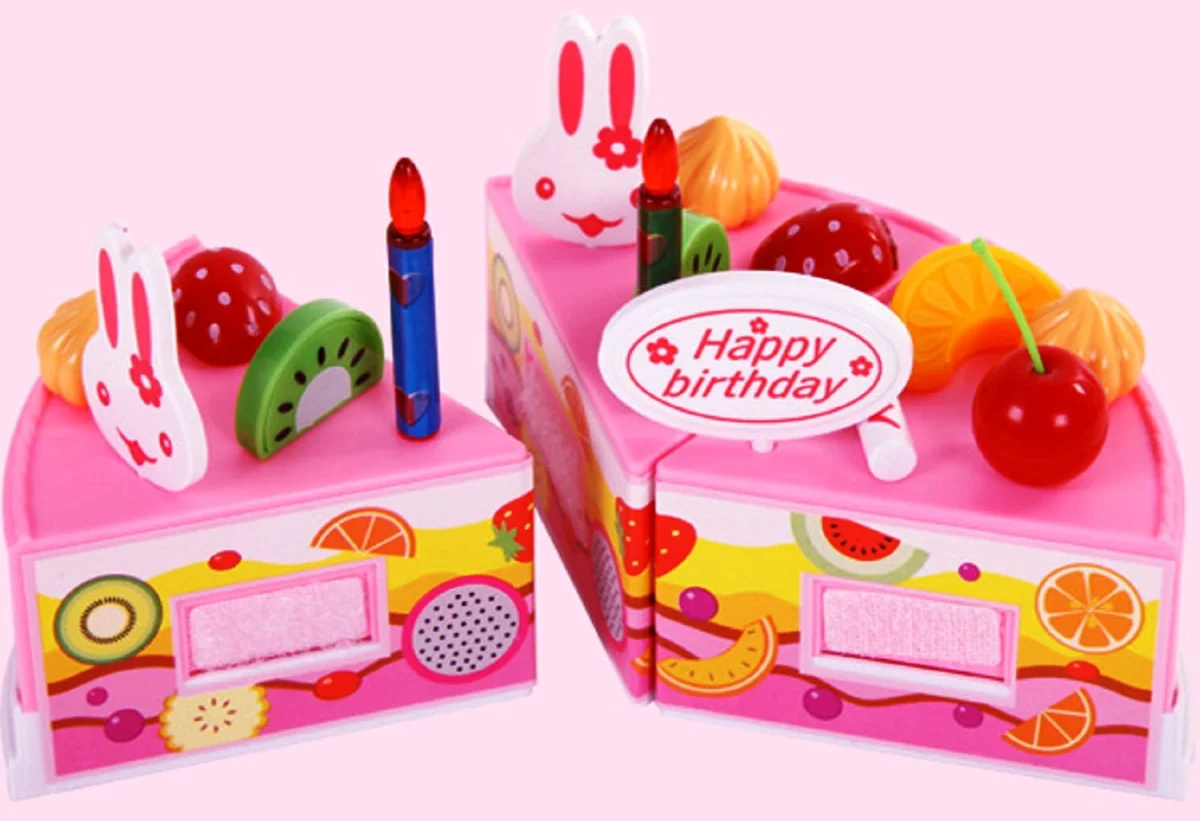 Tort urodzinowy na rzepy dla dziewczynki