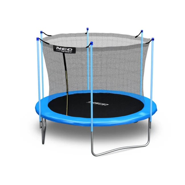 Trampolina ogrodowa 8ft/252cm z siatką wewnętrzną i drabinką Neo-Sport