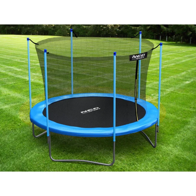 Trampolina ogrodowa 8ft/252cm z siatką wewnętrzną i drabinką Neo-Sport