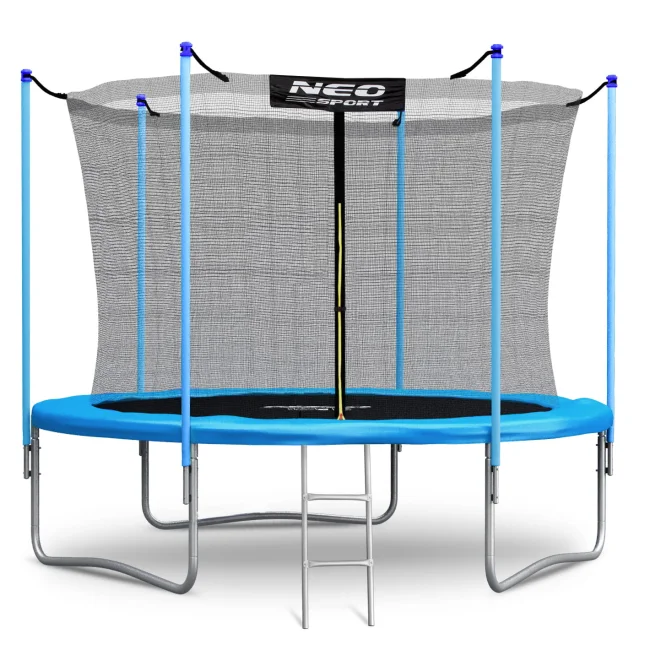 Trampolina ogrodowa 8ft/252cm z siatką wewnętrzną i drabinką Neo-Sport