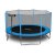 Trampolina ogrodowa 12ft/374cm z siatką zewnętrzną i drabinką Neo-Sport