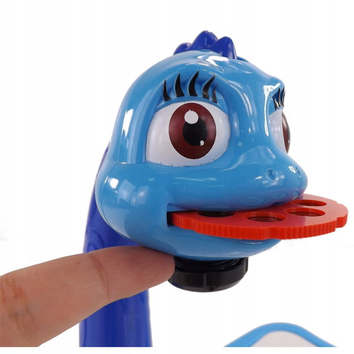 Projektor z rzutnikiem do nauki rysowania dla chłopca – motyw Smoka