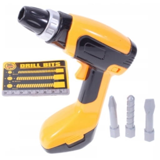 Wiertarka wkrętarka elektryczna mały majsterkowicz narzędzia śrubki warsztat dla dzieci dziecka chłopca 2 latka 3 latka 4 latka twojadzidzia.jpg