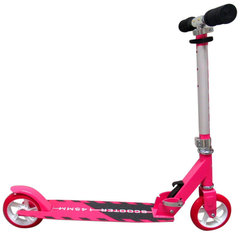 Hulajnoga składana zielona dla dziecka dzieci dorosłych dziewczynki chłopca od 4 lat obciążenie do 100 kg H6 koła 145mm RÓŻOWA twojadzidzia 4.jpg