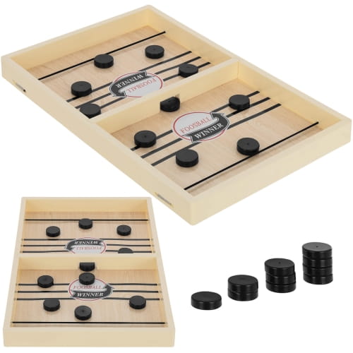 gra piłkarzyki z krążkami gra zręcznościowa