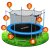 Trampolina ogrodowa 14ft/435cm z siatką wewnętrzną i drabinką Neo-Sport