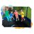 Trampolina ogrodowa 15ft/465cm z siatką zewnętrzną i drabinką Neo-Sport