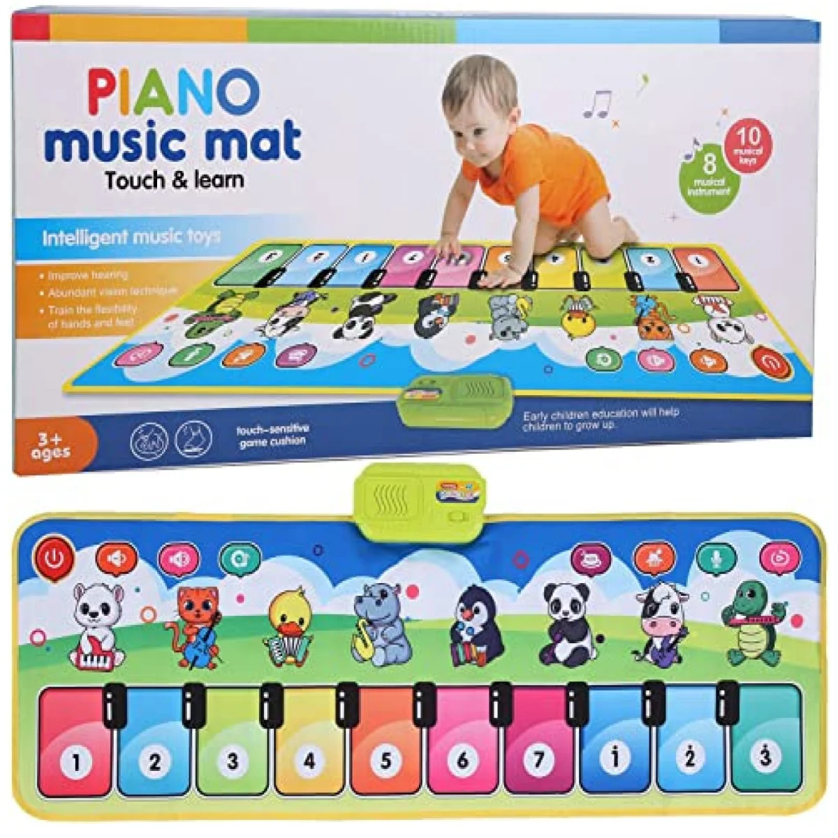Interaktywna mata muzyczna Farma dla dziecka