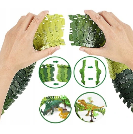 Tor wyścigowy  dla dzieci park dinozaurów.jpg