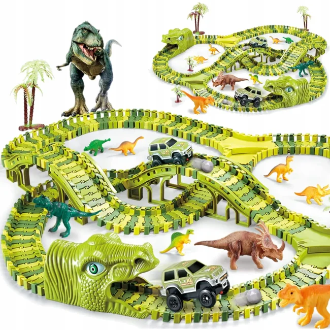 Tor wyścigowy dla dzieci park dinozaurów dla chłopca dziewczynki.jpg