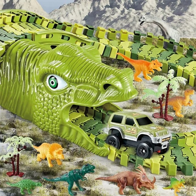 Tor wyścigowy dla dzieci park dinozaurów td.jpg