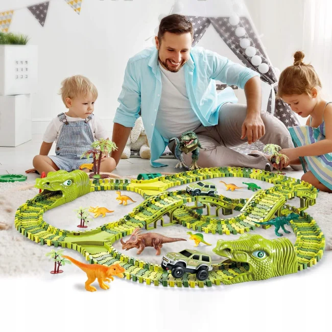 Tor wyścigowy dla dzieci park dinozaurów.jpg