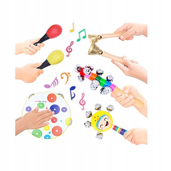 drewniane instrumenty dla dzieci cymbałki flet zestaw dla 2 latka 3 latka.jpg