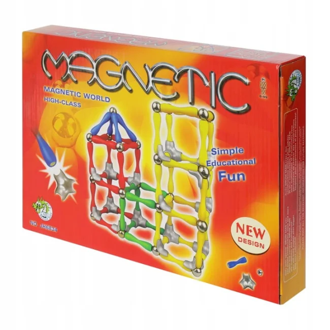 Magiczne klocki magnetyczne do układania