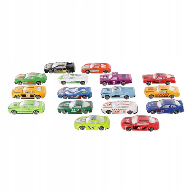 Samochodziki samochody resoraki 16szt 1:64 hot wheel