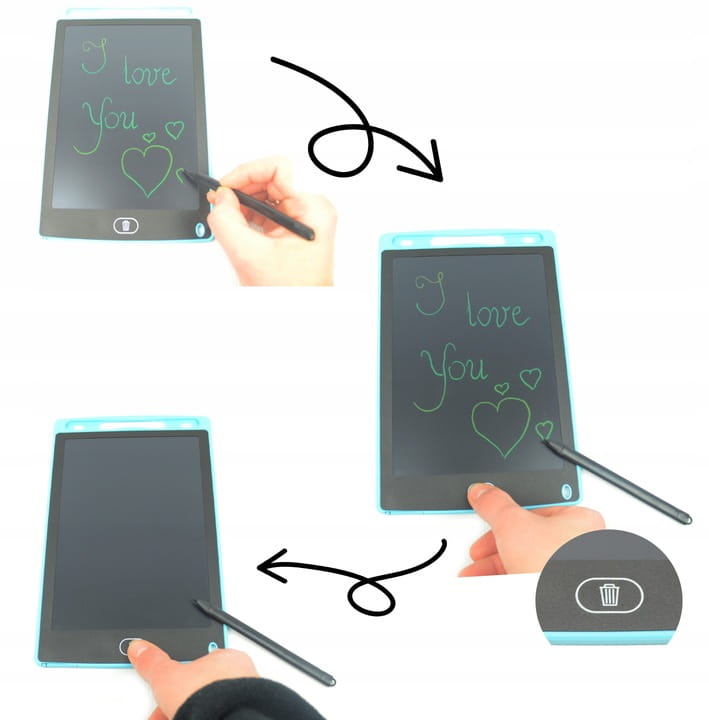 Tablet znikopis do malowania dla dzieci