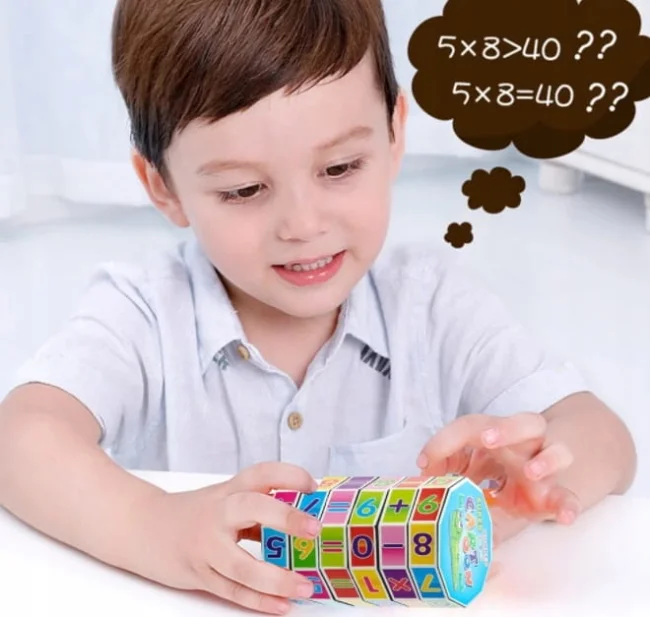 matematyczny walec do nauki liczenia tabliczka mnożenia