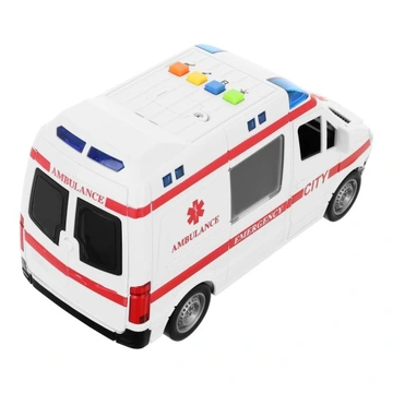 auto ambulans pogotowie ratunkowe karetka otwierane drzwi swiatlo dzwieki