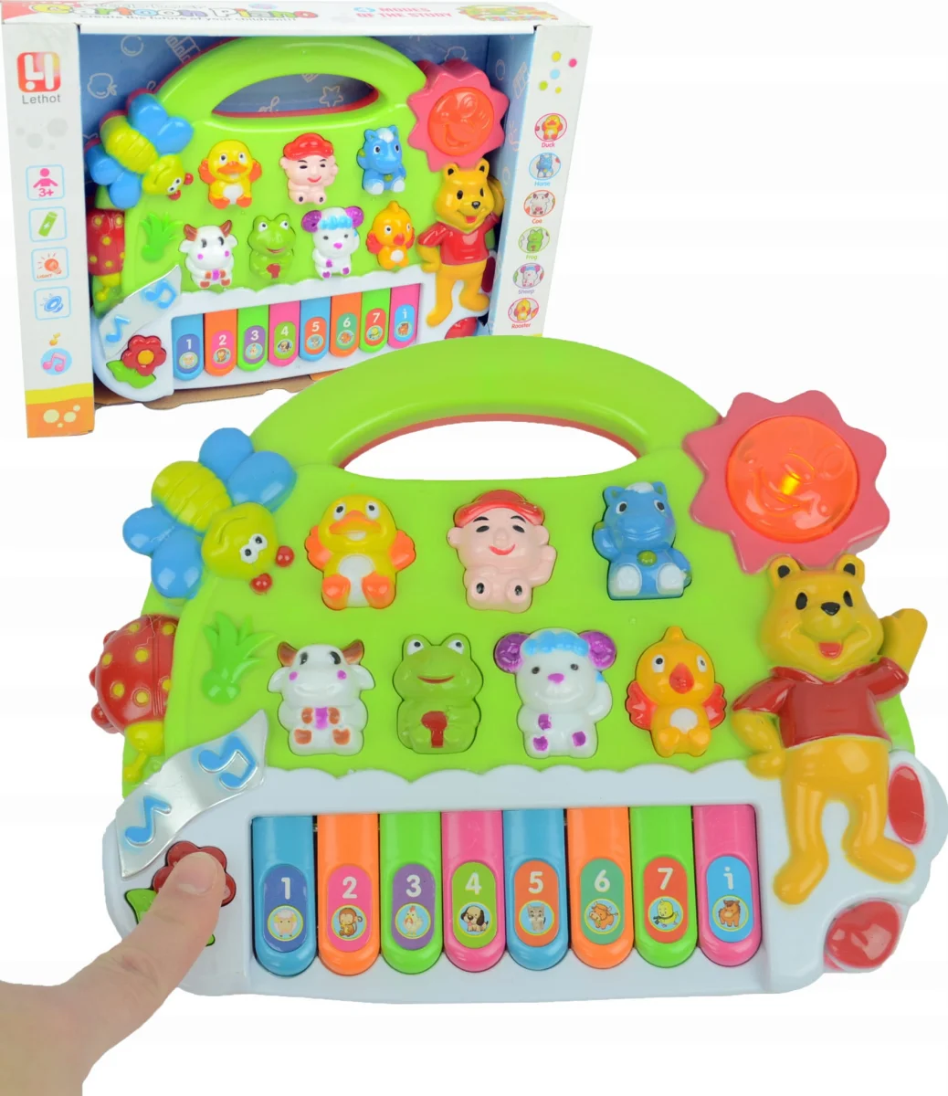 muzyczne organki pianinko zwierzątka odgłosy dla dzieci