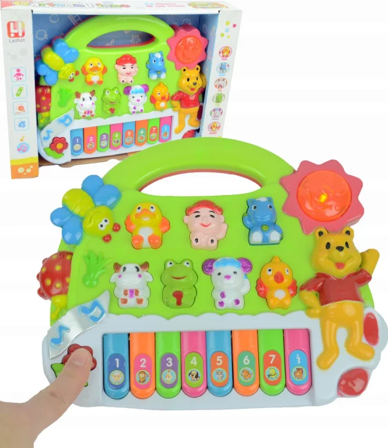 muzyczne organki pianinko zwierzątka odgłosy dla dzieci