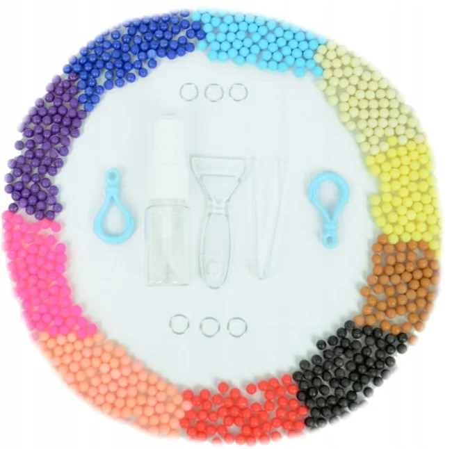 koraliki wodne zestaw magic beads szablony