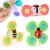 3 przyssawki sensoryczne grzechotka spinner 26-07A