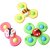 3 przyssawki sensoryczne grzechotka spinner 26-07A