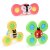 3 przyssawki sensoryczne grzechotka spinner 26-07A