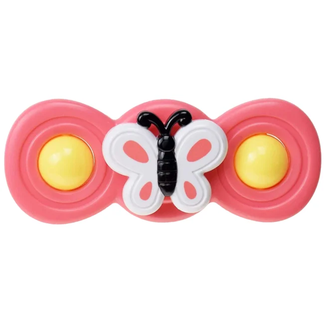 3 przyssawki sensoryczne grzechotka spinner 26-07A