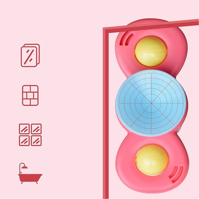 3 przyssawki sensoryczne grzechotka spinner 26-07A