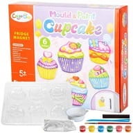 Magnesy babeczki muffinki zrób to sam diy kreatywny zestaw dla dziewczynki Lt315 twojadzidzia2