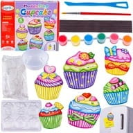 Magnesy babeczki muffinki zrób to sam diy kreatywny zestaw dla dziewczynki Lt315