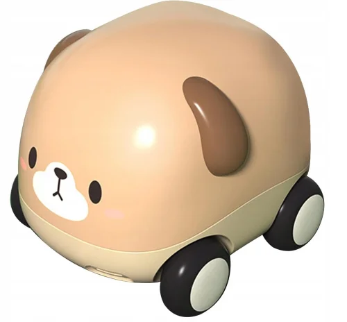 AUTKO ZWIERZĄTKO SAMOCHODZIK PIES AUTO Z NAPĘDEM DO NAUKI RACZKOWANIA