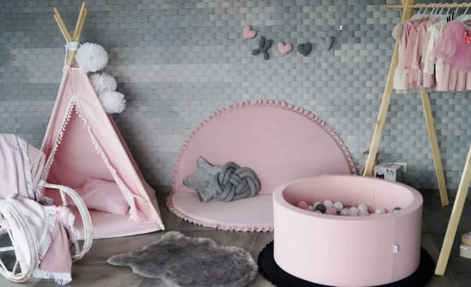 Namiot Tipi  różowy  dla dziewczynki  twojadzidzia.jpg