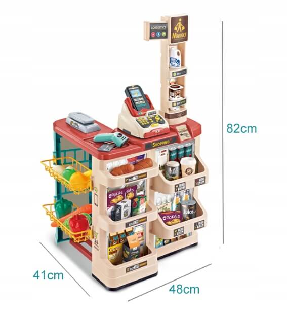supermarket sklep dla dzieci wózek terminal Lt184
